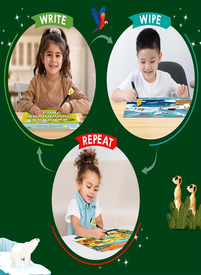 Skillmatics Search and Find Animals Educational Game - Reusable Preschool Learning Activities, Perfect for Toddlers & Kids Who Love Toys, Art & Crafts, Builds Vocabulary, Gifts for Ages 3, 4, 5, 6 - Image 5